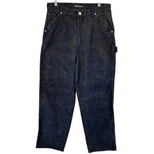 Vintage y2k Men's 34x32 No Boundaries baggy corduroy carpenter skater pants navy